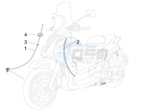 Beverly 400 ie Tourer e3 drawing Transmissions