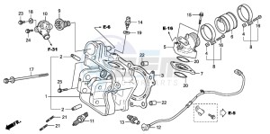 SH300 drawing CYLINDER HEAD