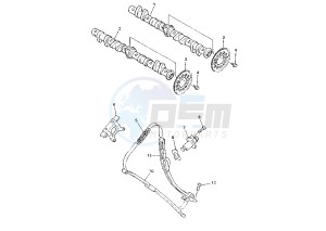 FZS FAZER 600 drawing CAMSHAFT -CHAIN