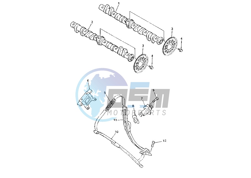 CAMSHAFT -CHAIN