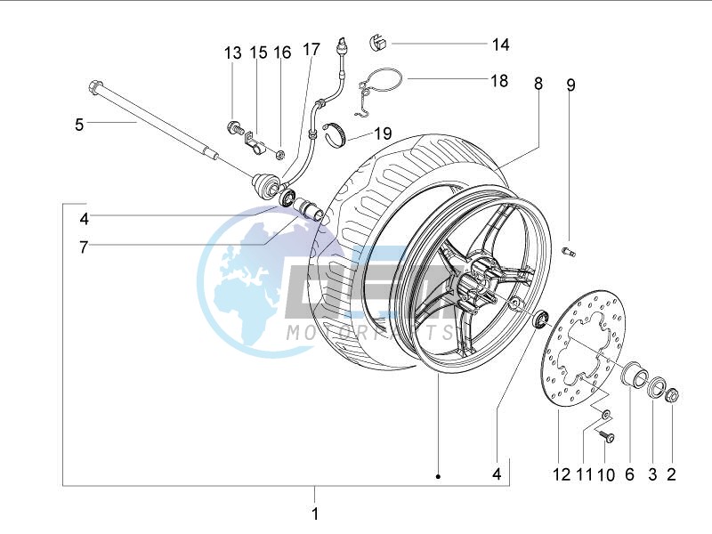 Front wheel