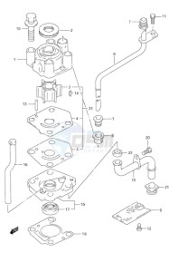 DF 9.9 drawing Water Pump