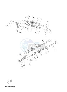 YP125RA (ABS) X-MAX 125 ABS (2DM2 2DM2) drawing VALVE