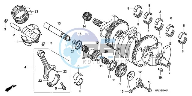 CRANKSHAFT/PISTON