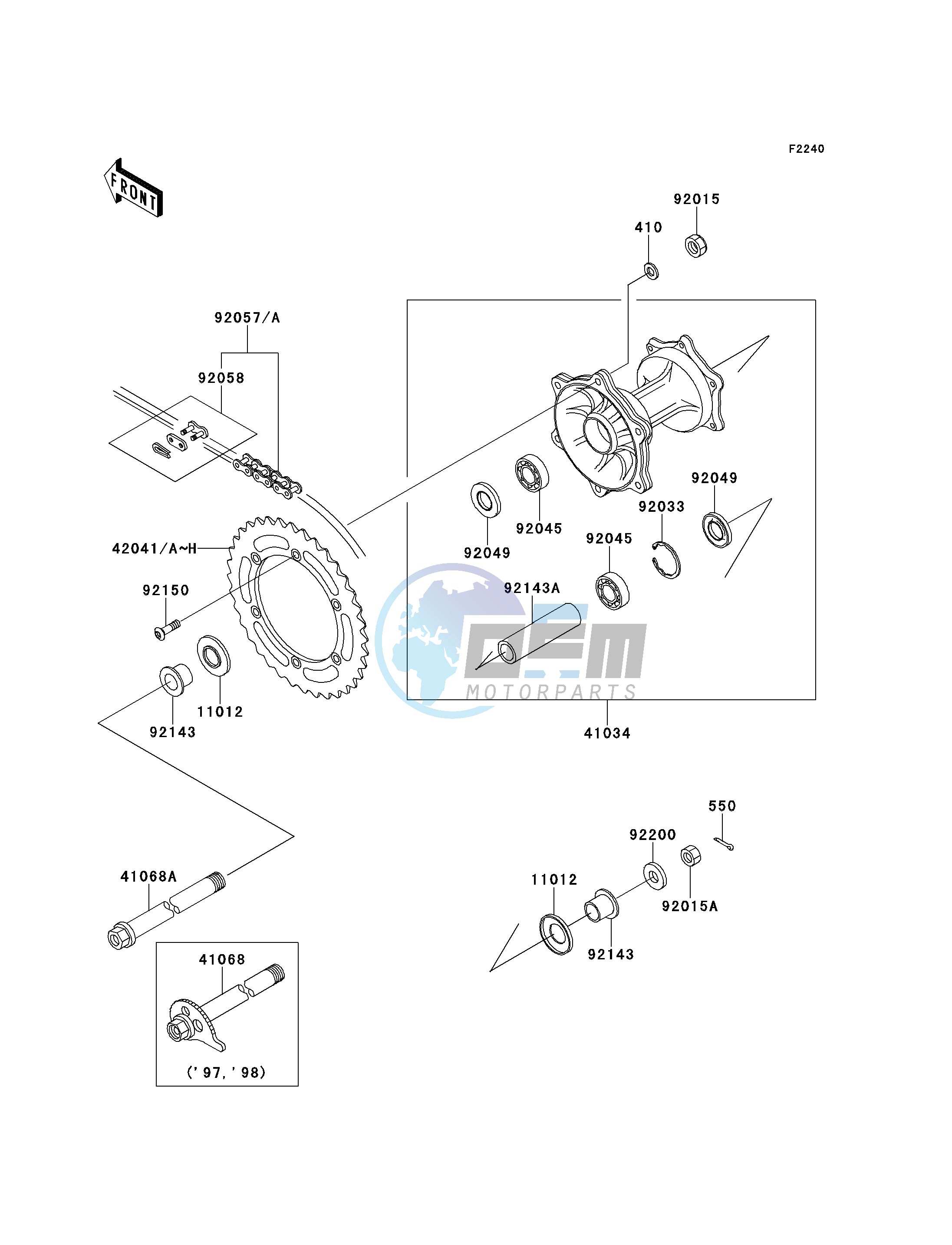 REAR HUB