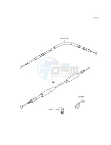 KX 250 H [KX250] (H1-H2) [KX250] drawing CABLE