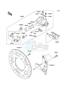 VN1700_VOYAGER_ABS VN1700BCF GB XX (EU ME A(FRICA) drawing Rear Brake