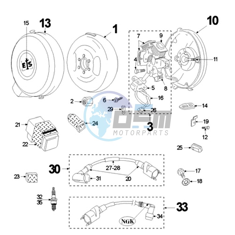 IGNITION WITH PICKUP