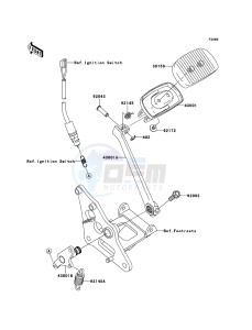 VN900_CLASSIC VN900B9F GB XX (EU ME A(FRICA) drawing Brake Pedal