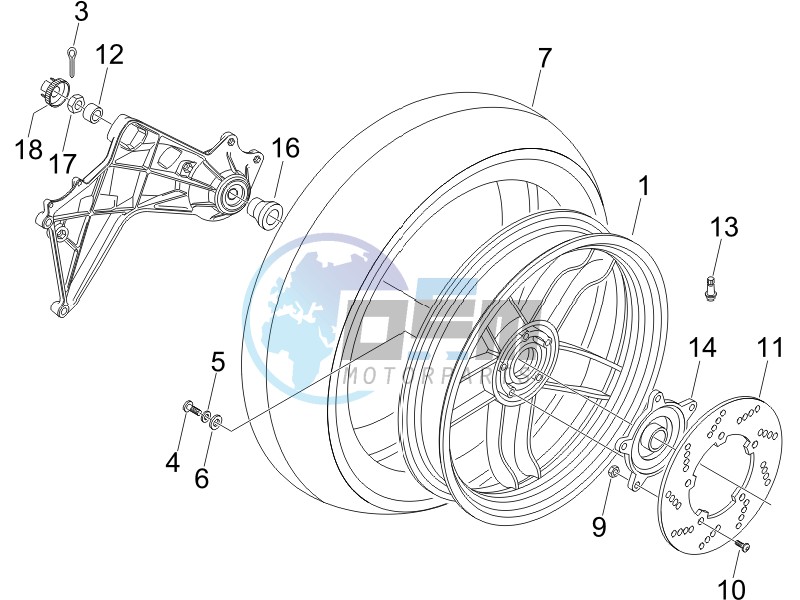 Rear Wheel