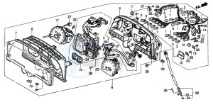 GL1500SE GOLDWING SE drawing METER