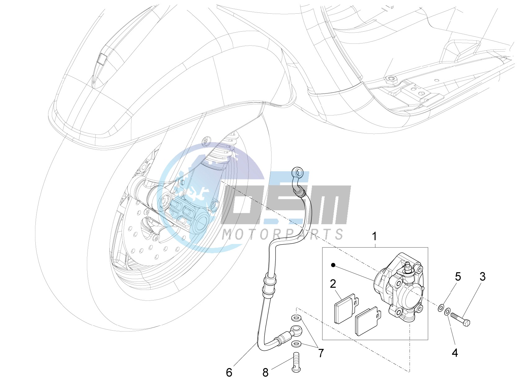 Brakes pipes - Calipers