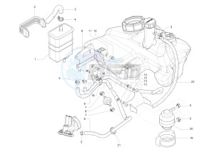 LX 150 4T 3V ie E3 Vietnam drawing Anti-percolation system