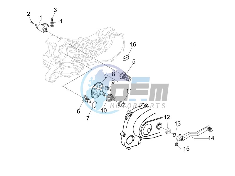 Starter - Electric starter