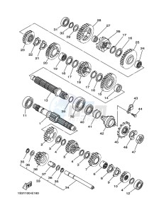 YFM700R YFM70RSXK (2LSS) drawing TRANSMISSION