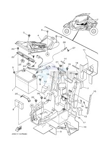 YXZ1000ETS YXZ10YESH YXZ1000R EPS SS SPECIAL EDITION (B577) drawing ELECTRICAL 2