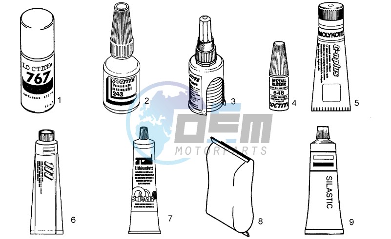 Sealing and lubricating agents