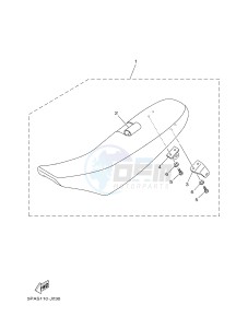 YZ85LW (1SPK) drawing SEAT