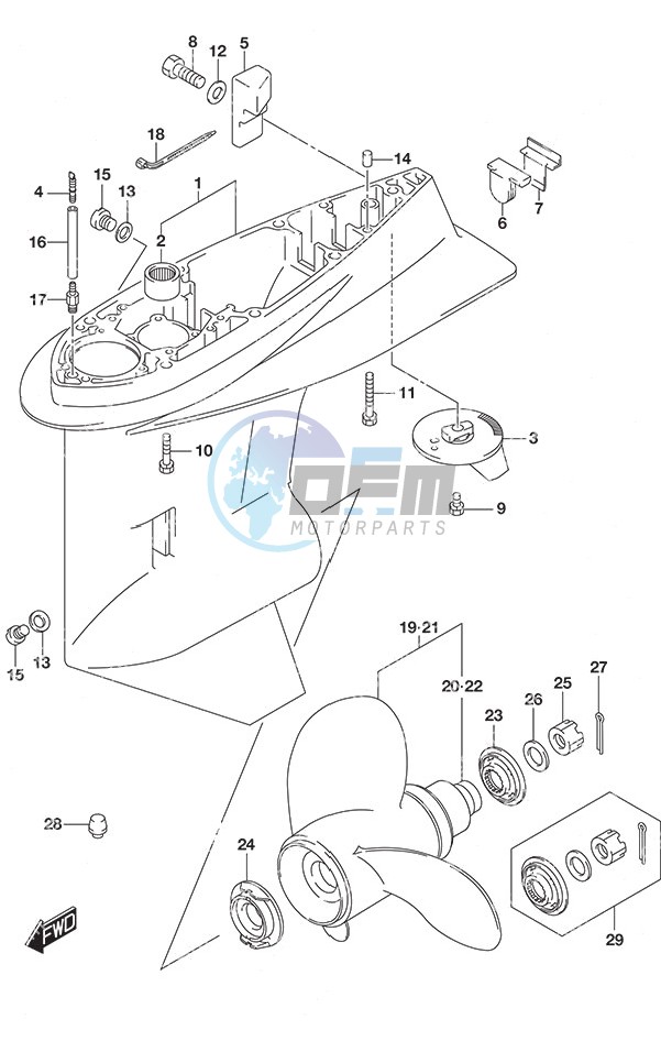 Gear Case (C/R)