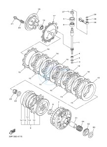 FZ8-S FZ8 FAZER 800 (42PG) drawing CLUTCH