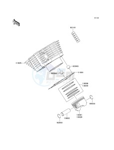 KVF 360 B [PRAIRIE 360] (B1-B3) [PRAIRIE 360] drawing CYLINDER_PISTON-- S- -