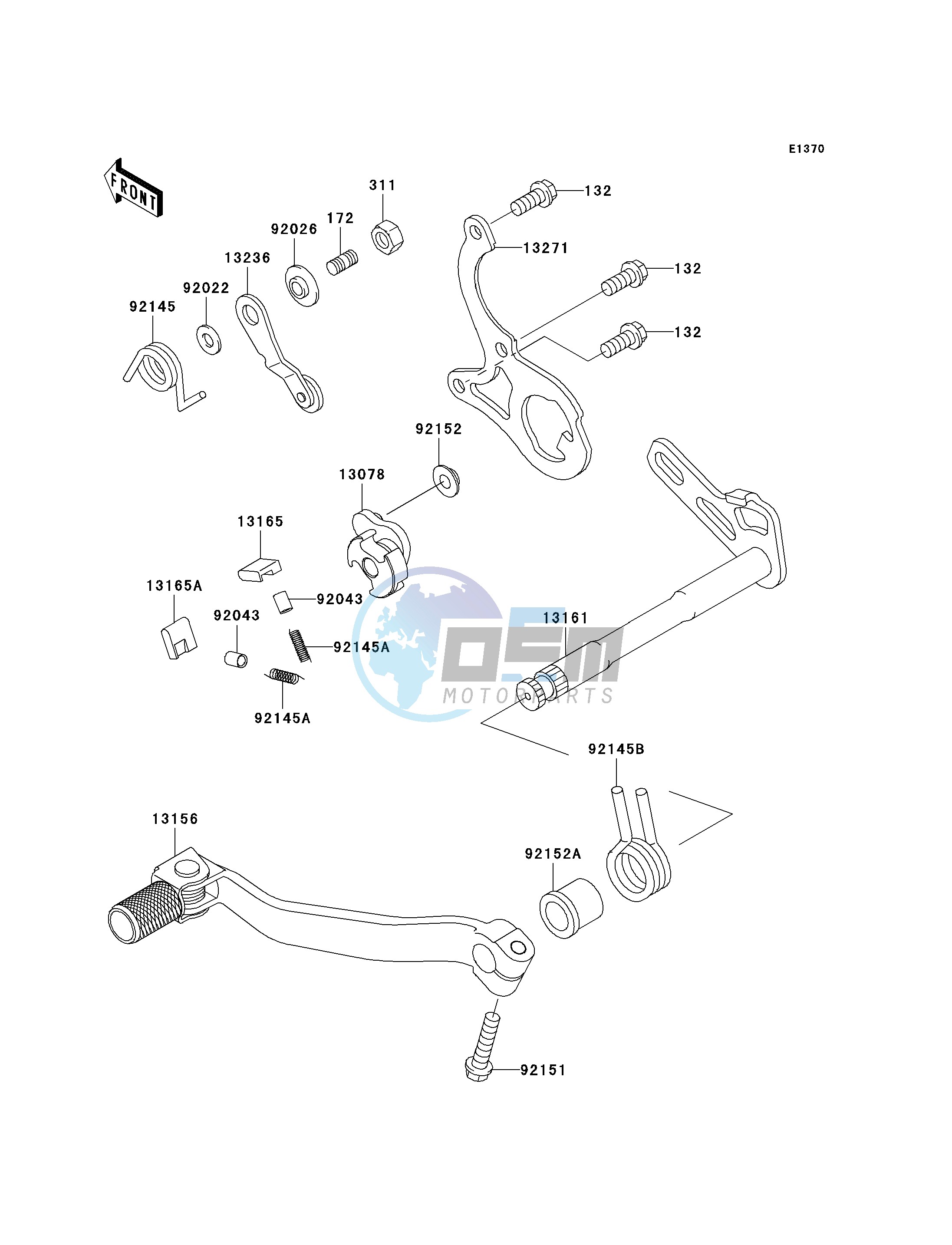 GEAR CHANGE MECHANISM