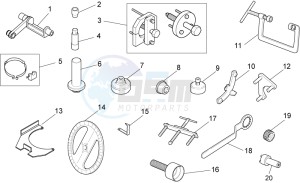 Breva V IE 1100 drawing Specific tools I