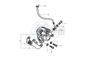 NRG POWER DD 50 drawing Front brake caliper