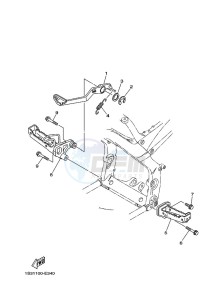 YFM700R (BCXH) drawing STAND & FOOTREST