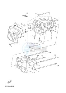 YN50FU NEO'S 4 (2ACB) drawing CYLINDER HEAD