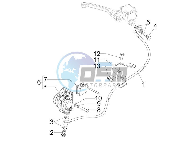 Brakes pipes - Calipers