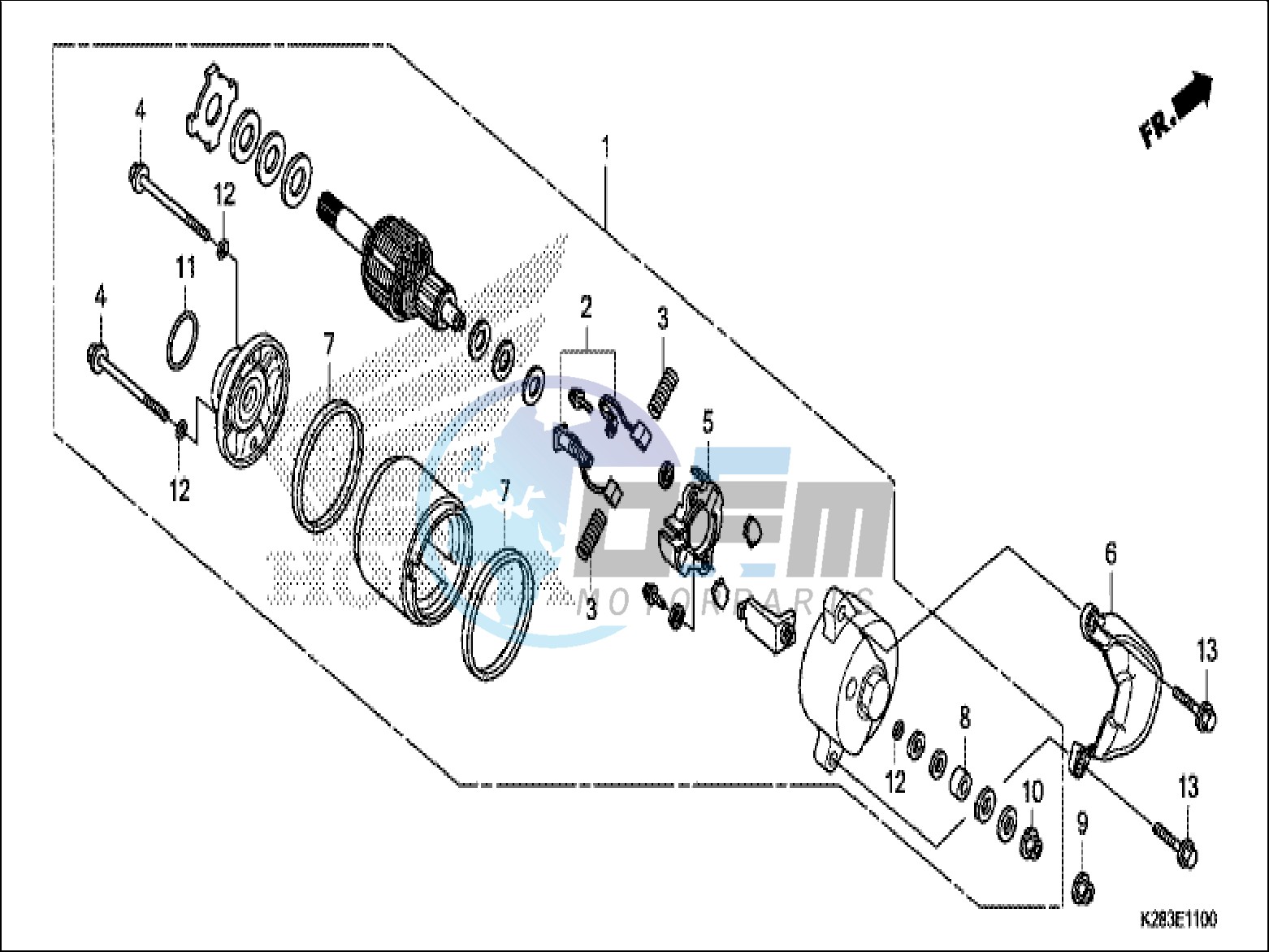 STARTER MOTOR