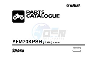 YFM700FWBD YFM70KPSH KODIAK 700 EPS SPECIAL EDITION (B328) drawing .1-Front-Page