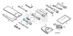 CB600FA3A France - (F / ABS CMF ST 25K) drawing TOOLS