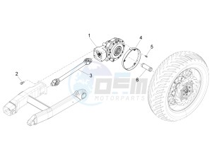 California 1400 Custom ABS 1380 drawing Transmission complete