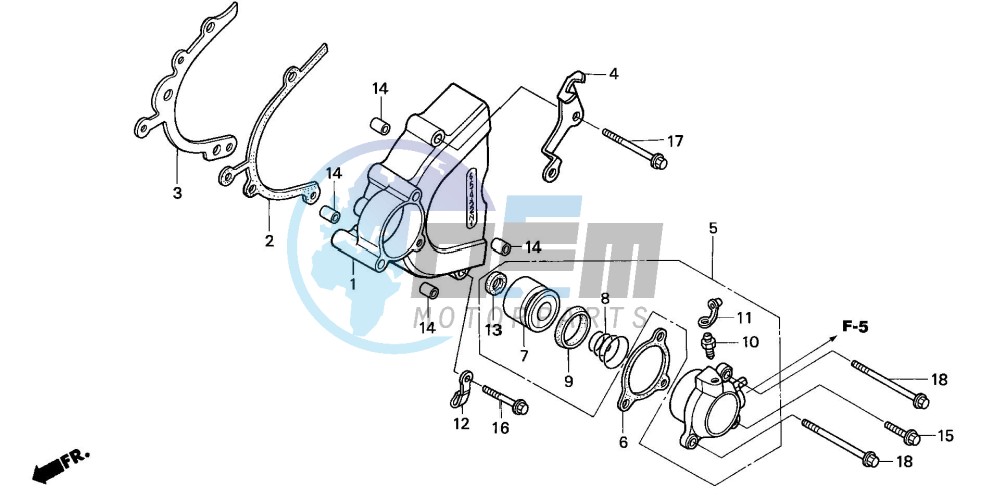 LEFT CRANKCASE COVER