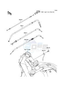 ER-6f ABS EX650DBF GB XX (EU ME A(FRICA) drawing Cables