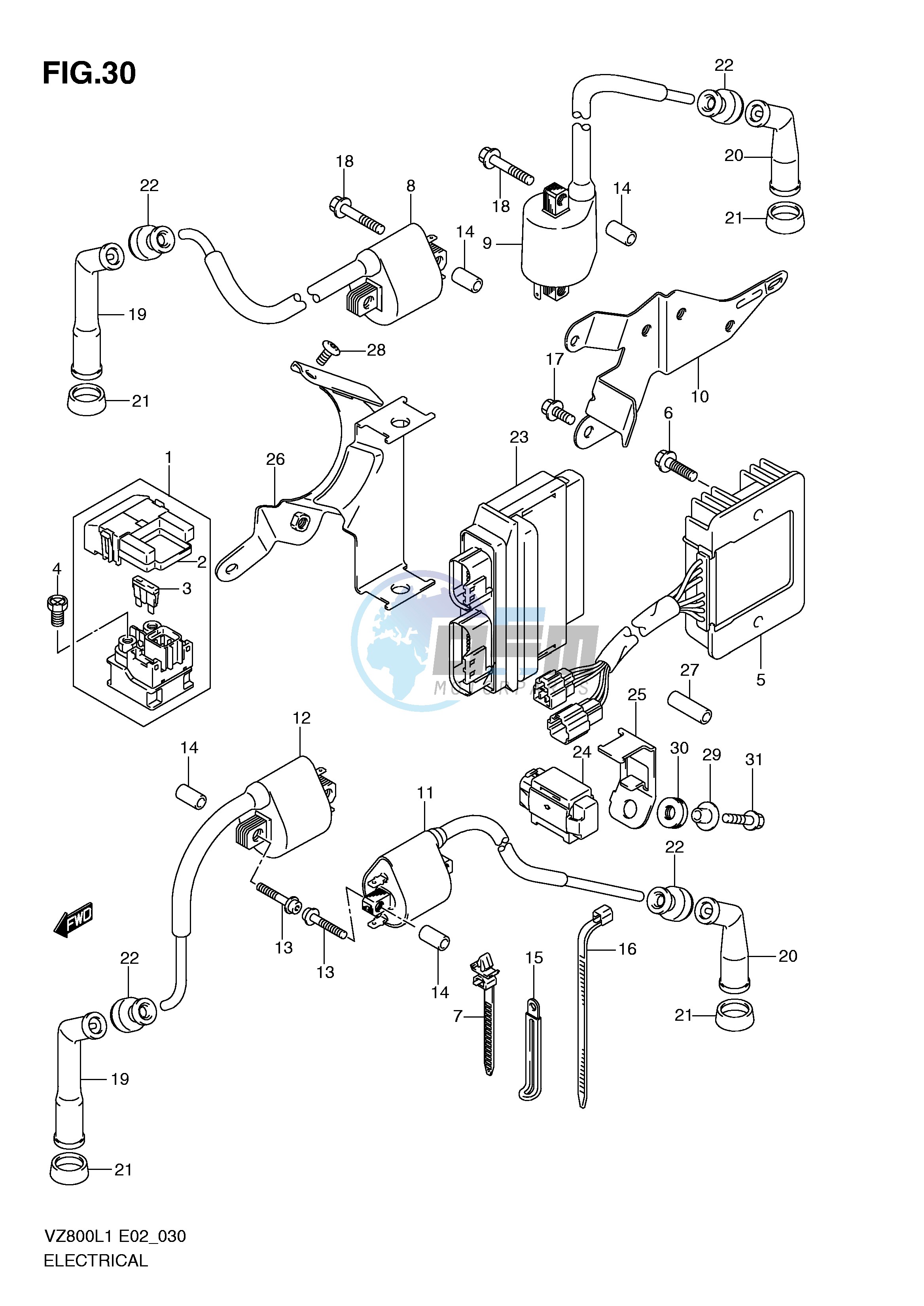 ELECTRICAL (VZ800L1 E24)