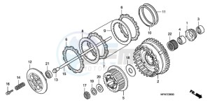 CB1000RAA E / ABS MPH drawing CLUTCH