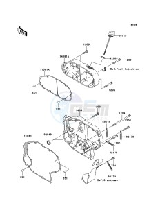 VN2000 CLASSIC VN2000H9F GB XX (EU ME A(FRICA) drawing Right Engine Cover(s)