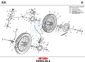 RR-50-BLACK drawing WHEEL - BRAKES