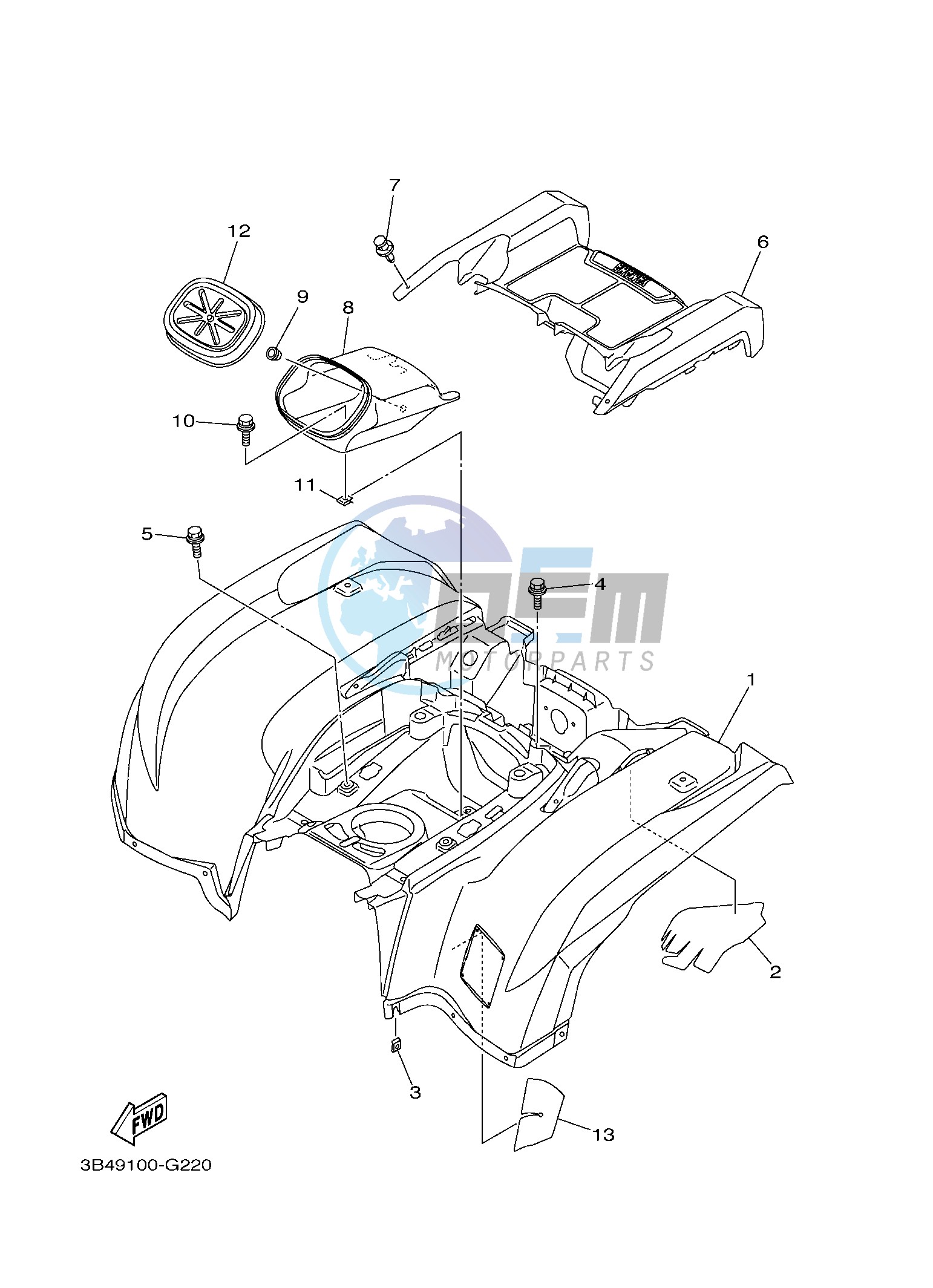 REAR FENDER