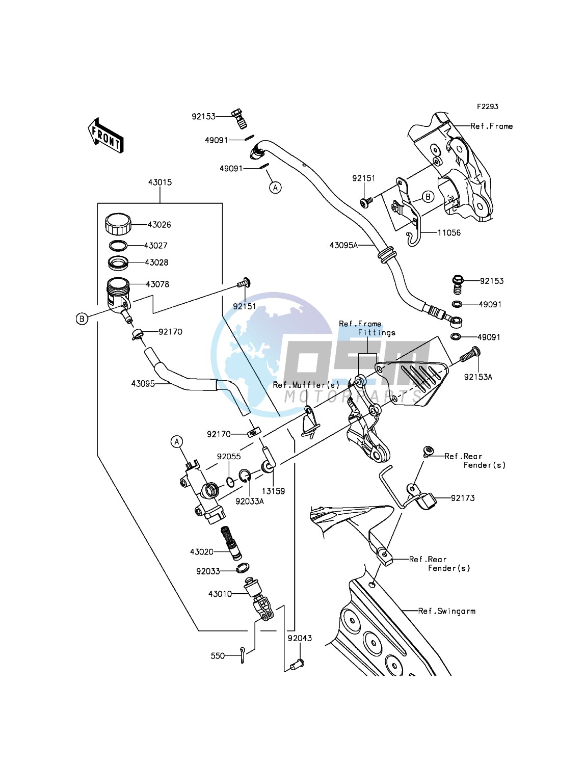 Rear Master Cylinder