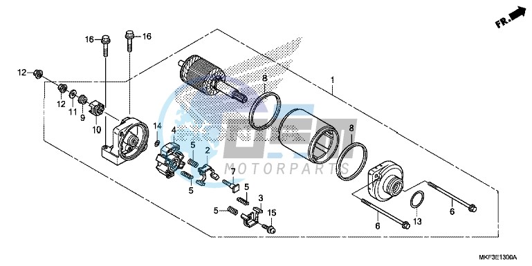 STARTER MOTOR