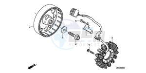 CB600FA France - (F / CMF) drawing GENERATOR