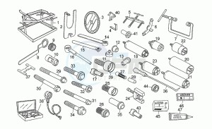 Sport 1100 Carburatori Carburatori drawing Specific tools I