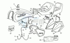 California III 1000 Carburatori Carenato Carburatori Carenato drawing Body