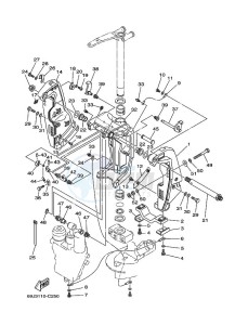 FL200AETX drawing FRONT-FAIRING-BRACKET