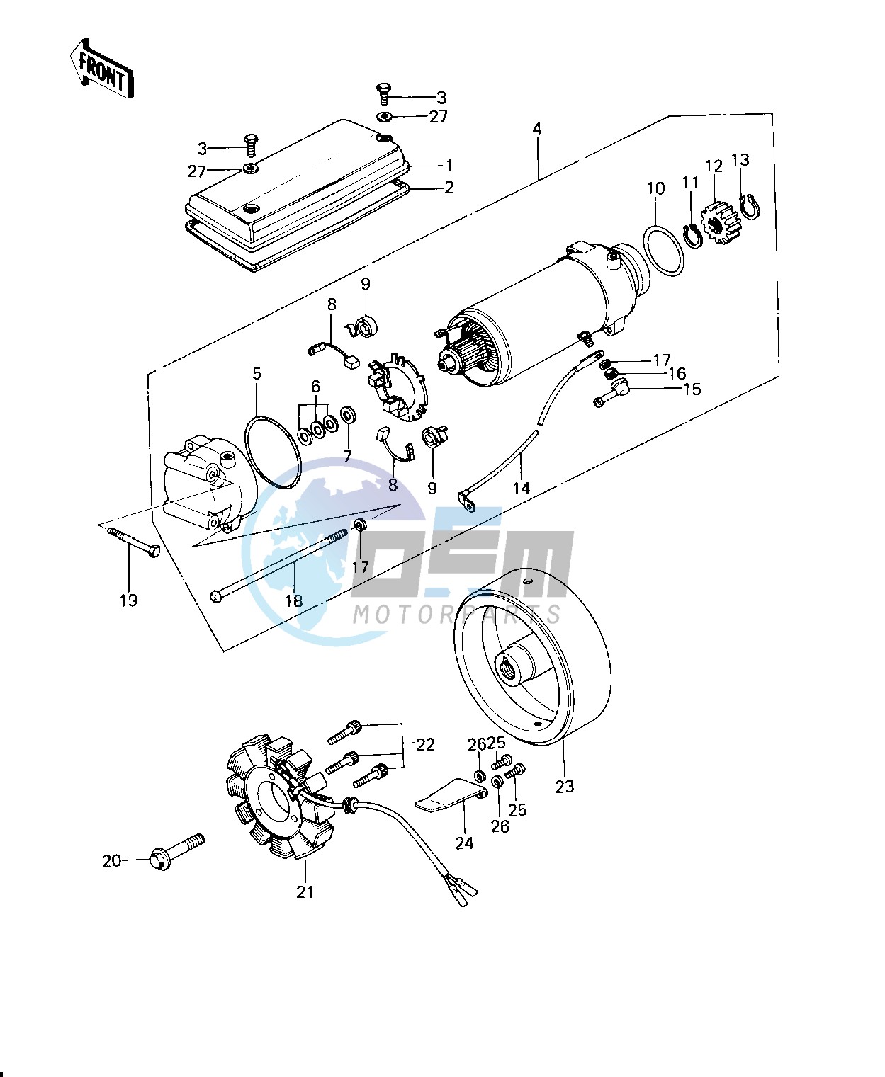 GENERATOR_STARTER MOTOR