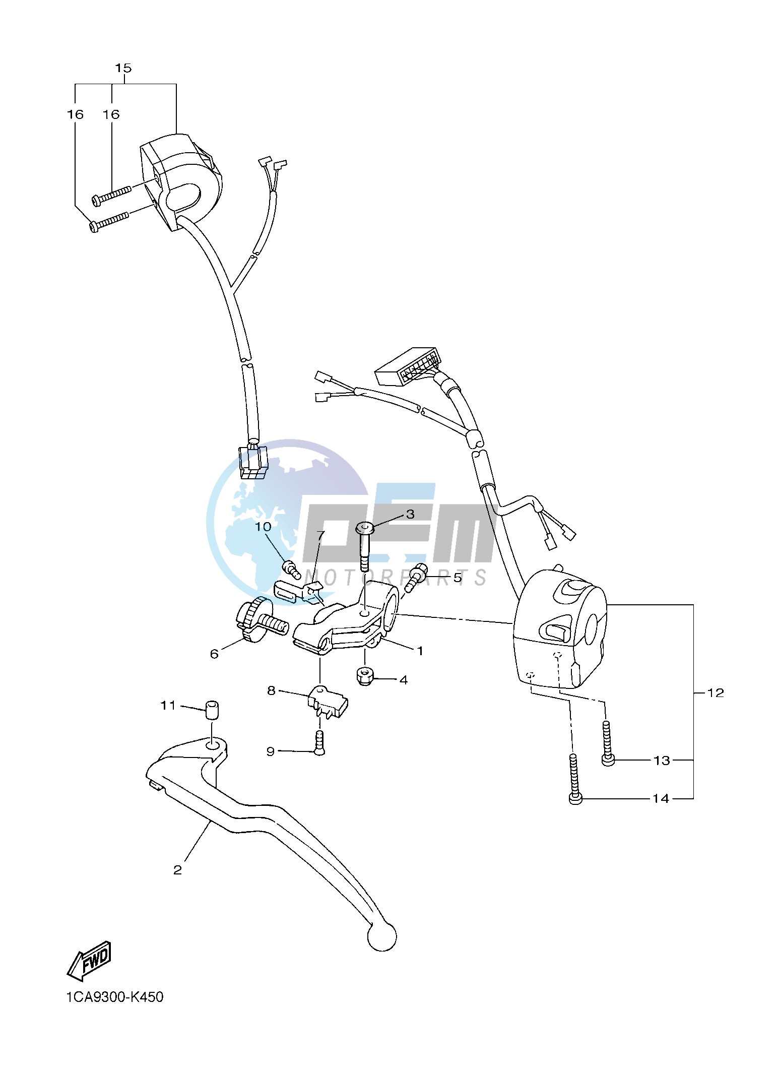 HANDLE SWITCH & LEVER